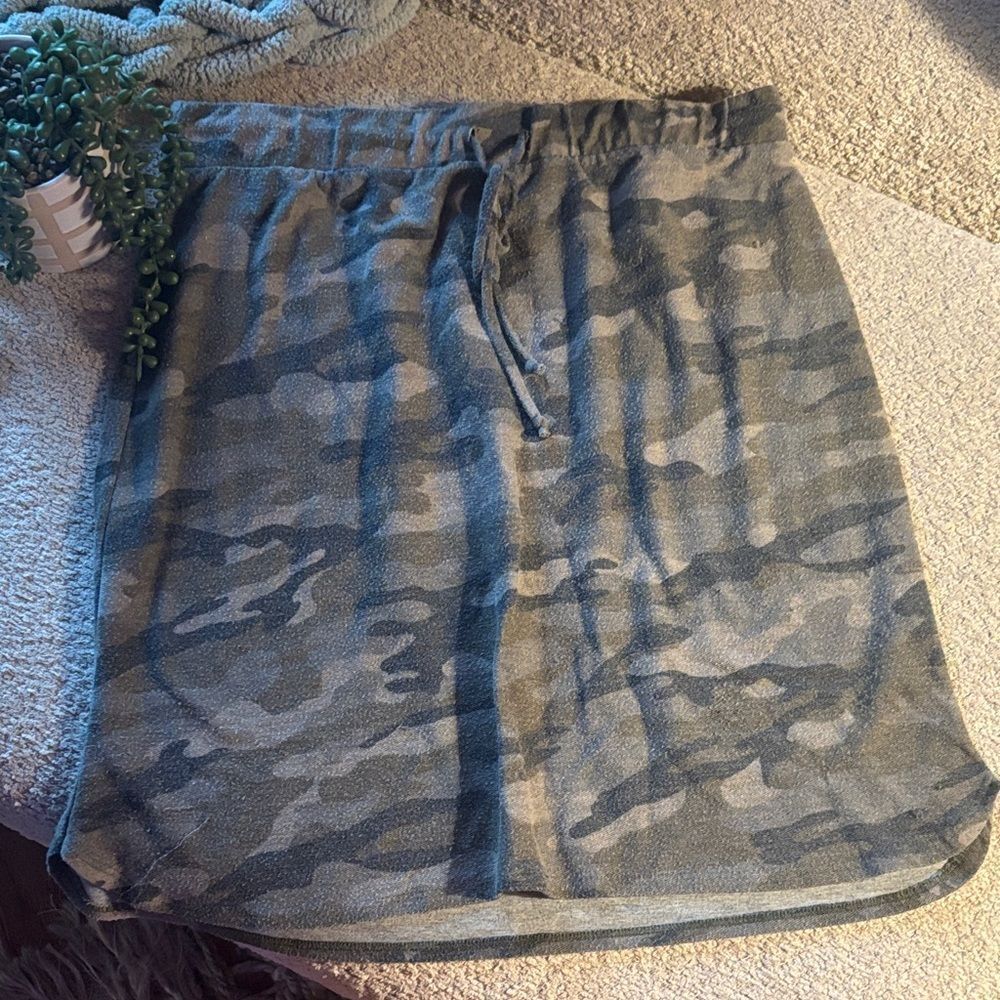 Camouflage Print Women's Skirt
